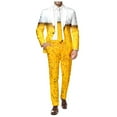 thumbnail image 3 of Zylarhe Men's Oktoberfest Printed Suit Set Trousers Tops Jacket Suit with Jacket, 3 of 5
