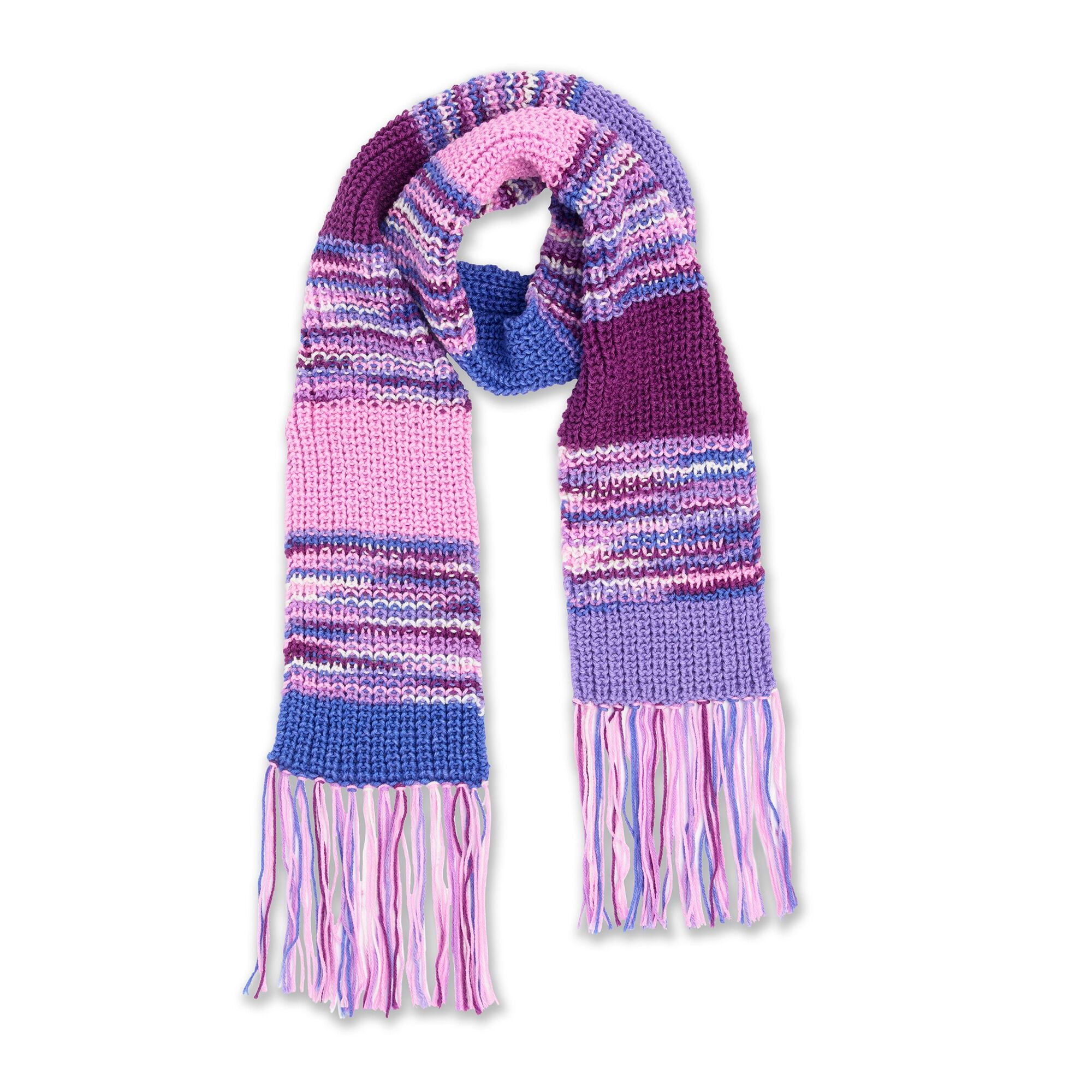 (2 pack) Red Heart Super Saver Jumbo #4 Medium Acrylic Yarn, Amethyst 14oz/396g, 744 Yards