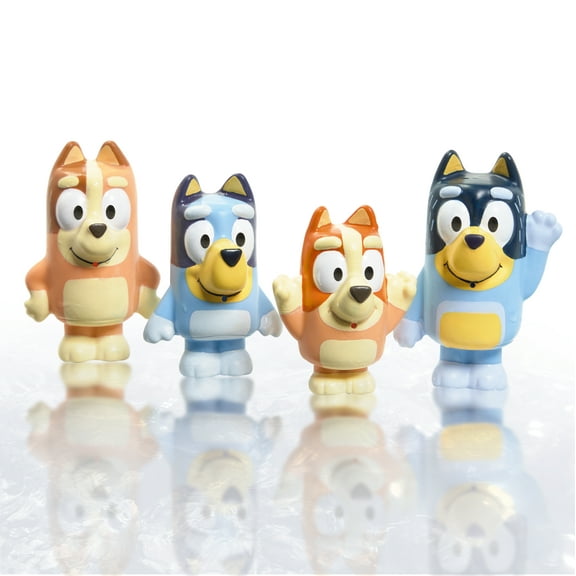 TOMY Toomies Bluey Family Bath Squirters – Toddler Water Toys, 18 months and up