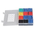 thumbnail image 4 of Tubo Termorretráctil, Manga Termorretráctil Flexible Suave Negro Amarillo Azul Verde Rojo 850 Piezas Poliolefina Portátil Para Reparar Cables ANGGREK Heat Shrinkable Tube, 4 of 8