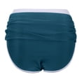 thumbnail image 5 of Womens Cotton Underwear High Cut Triangle Seam Enhanced Panties for Women,Navy,S, 5 of 7