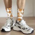 thumbnail image 6 of Bingfone Compression Socks for Women and Men Long Socks for Running Athletic Cycling Nurse- Christmas Elements, 6 of 6