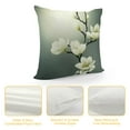 thumbnail image 4 of Fenyluxe Magnolia in the Moonlight Plush Pillowcase Set of 1 White, 4 of 5