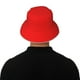 thumbnail image 5 of Fotbe Red Sombrero Tipo Pescador con Estampado – Sombrero de Sol de Algodón de Moda para Playa, Golf, Pesca, 5 of 6