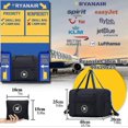 thumbnail image 2 of Cabin Bag 40x20x25 Cm For Ryanair Approved Size Foldable Hand Luggage Case Travel Duffel Bag Underseat Luggage Carry On Shoulder Bag Cabin Baggage Nyl, 2 of 5