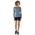 thumbnail image 2 of Athletic Works Women Active Moisture Wicking Long Sleeve T-Shirt, XS-XXXL, 2 of 4