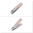 thumbnail image 4 of Unique Bargains 12 Pcs Beautiful Box Nail Clippers Set Toenail Clippers Pink, 4 of 6