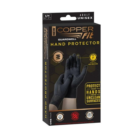Copper Fit 6018514 Guardwell Hand Protection Anti-microbial Gloves -