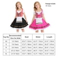 thumbnail image 2 of FYMNSI Girls Oktoberfest Dress German Bavarian Dirndl Dresses 3 Piece Beer Festival Outfit Set Pink 3-4 Years, 2 of 7
