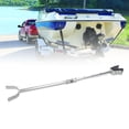 thumbnail image 1 of Boat Transom Saver, Protective Boat Motor Support Bracket Lessen Stress on Transom 20.28 To 28.94in Adjustable Rustproof with Spring for Boat Trailer, 1 of 7