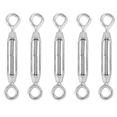thumbnail image 1 of Stainless Steel 304 Eye & Eye Turnbuckle Wire Rope Tension (20Pcs), 1 of 7