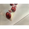 thumbnail image 5 of Ambesonne Christmas Quilted Bedspread Set 3 Pcs, Red Balls Ribbons, Queen Size, Green and Red, 5 of 5