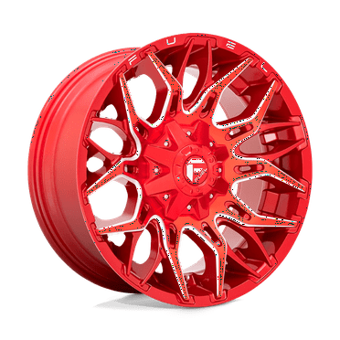 Fuel D771 Twitch 20X10 8X180 -18Et 78Cb Candy Red Milled Wheel