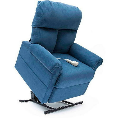 Mega Motion Heat and Massage Infinite Position Lift Chair LC100, Navy