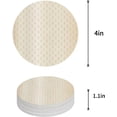 thumbnail image 1 of FMSHPON Golden Simple Circular Pattern Set of 4 Round Coaster for Drinks, Absorbent Ceramic Stone Coasters Cup Mat with Cork Base for Home Kitchen Room Coffee Table Bar Decor, 1 of 6