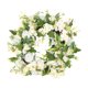 thumbnail image 1 of Corona de gardenias para decorar la puerta con un encanto navideño americano, 1 of 8