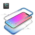 thumbnail image 5 of iPhone 13 Pro Case,Dteck Shockproof Rubber Bumper Hybrid PC Gradient Lightweight Slim Transparent Back Cover without Screen Protector For Apple iPhone 13 Pro 6.1-inch,Blue, 5 of 7