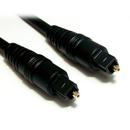 Micro Connectors 25′ TOSLINK Digital Optical Cable Micro Connectors 25′ TOSLINK Digital Optical Cable