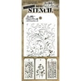 thumbnail image 2 of Tim Holtz Mini Stencil Ensemble 3/Pkg-Ensemble 10 MTS-10, 2 of 2