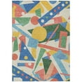thumbnail image 2 of Addison Rugs Chantille Indoor/Outdoor Transitional Geometric Blue Washable Rectangle Rug, 10' x 14', 2 of 6