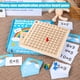 thumbnail image 4 of Tablero de multiplicación de matemáticas Juego de tablero de conteo de madera Interactivo portátil Juguete de conteo de matemáticas Preescolar Kindergarten Juguete educativo Montessori para niños mayo, 4 of 11
