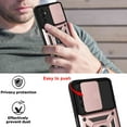 thumbnail image 5 of Galaxy A53 5G Case, TECH CIRCLE 360 Ring Kickstand Magnetic & Slide Camera Protector Military-Grade Rugged Hybrid Protective Cover for Samsung Galaxy A53 5G 6.5 inch 2022 released,Rosegold, 5 of 7