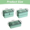 thumbnail image 3 of BBLCY High Cost Performance And Hot Sales Box Adult Lunch Box 49OZ Leakproof Stackable Lunch Box Meal Prep For Dining Out Work Picnic School, 3 of 8