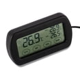 thumbnail image 3 of LCD Digital Thermometer Hygrometer Can Alarm Egg Hatching Amphibious Pet Thermometer Electronic Hygrometer Monitor with, 3 of 8