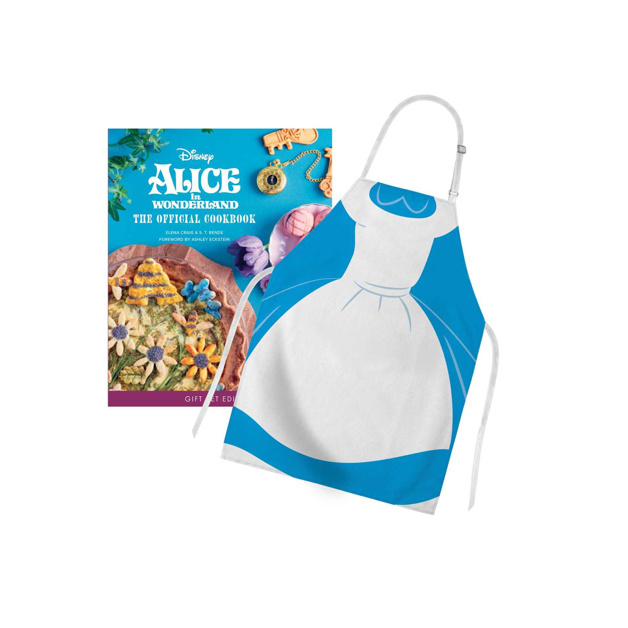 Disney: Alice in Wonderland: Gift Set Edition Cookbook and Apron : Plus Exclusive Apron (Mixed media product)