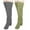 Green, variant on WREESH Women Fashion Thigh High Socks Over Knee Stockings 2 Pairs High Fuzzy Socks Over Knee Winter Leg Warmers Plush Slipper Socks For Christmas Home Sleeping Dark Gray