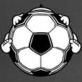 thumbnail image 2 of CafePress - Soccer Baby Maternity Dark T Shirt - Maternity Dark T-Shirt, 2 of 3