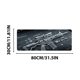 thumbnail image 3 of Alfombrilla de ratón grande para juegos con diseño de arma militar | Alfombrilla antideslizante para escritorio de juegos y oficina | Grosor de 2 mm o 3 mm | Bordes cosidos resistentes | Varios, 3 of 3