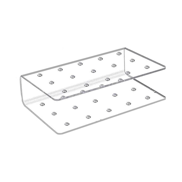 2 piezas de acrílico transparente Cakepop Stand Display Holder 15 Hole Cakepop Holder para Baby Shower Aniversario Boda Fiesta de cumpleaños