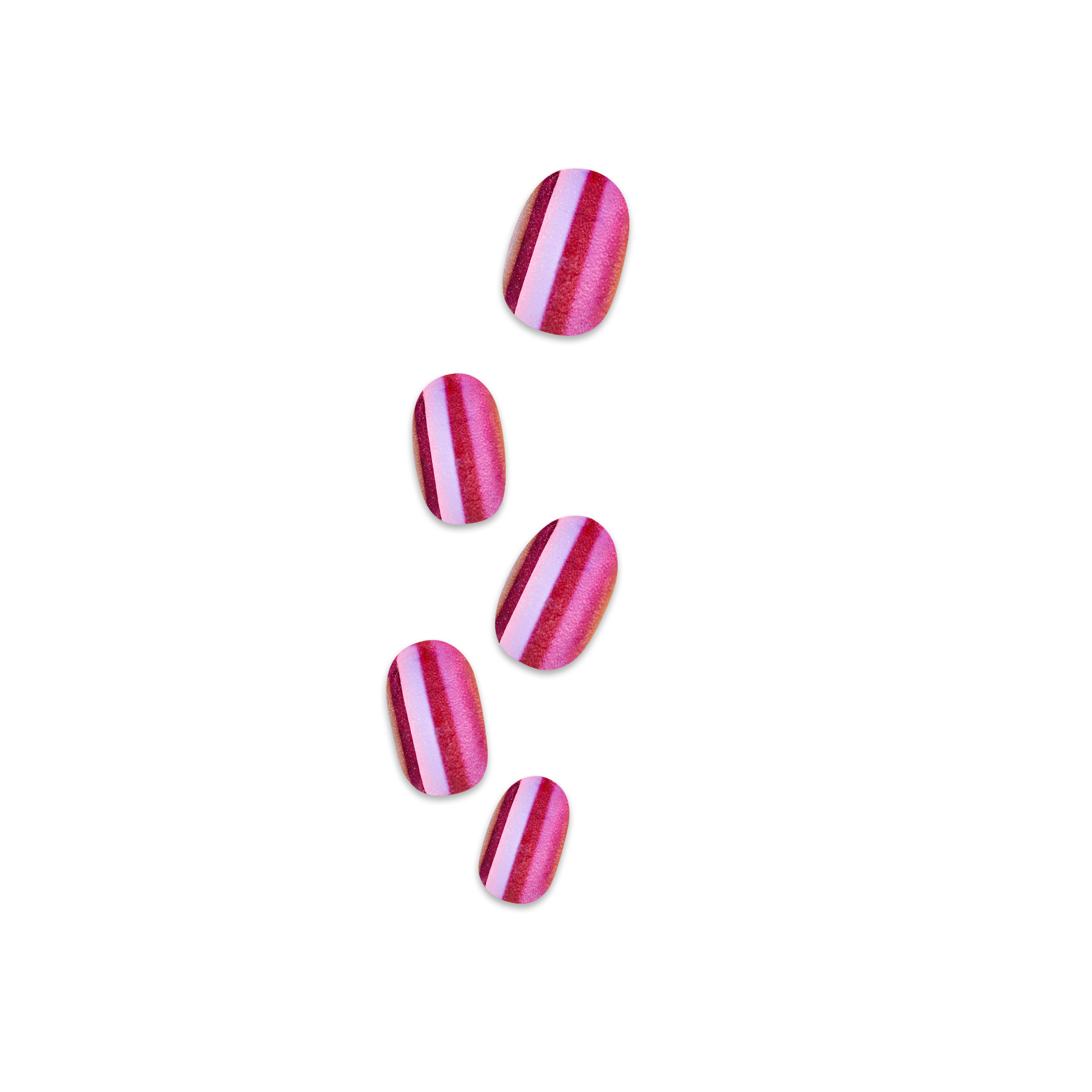 Kiss Impress Color FX Short Oval Press-On Nails, Pink, 30pc photo 4