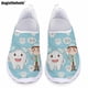 thumbnail image 1 of Doginthehole Cuida tus dientes Zapatos casuales de mujer Zapatillas planas ligeras y cómodas de verano Zapatos de malla para enfermería de hospital, 1 of 5