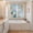 White Blue, variant on Teal Beach Coastal Kitchen Curtains Window Panels, Summer Nautical Coral Shell Botanical Insulated Window Treatment Curtain, Grommet Curtains for Bedroom/Living Room/Bathroom, 2 Piece 52"Wx84"L