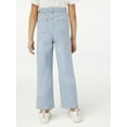 thumbnail image 4 of Free Assembly Girls True Waist Wide Leg Jeans, Sizes 5-18, 4 of 5