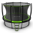 thumbnail image 1 of JumpFlex HERO 12' Trampoline for Kids Outdoor Play Equipment with Net & Ladder, 1 of 12