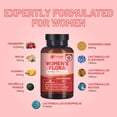 thumbnail image 3 of Women’s Flora 60 Capsules | Intimate Flora for Women | 20 billion CFU added with 15000mg Cranberry, Vitamin C, Fenugreek, Chlorella & inulin | Bio Cultures for Women's Intimate Flora by Prowise, 3 of 8