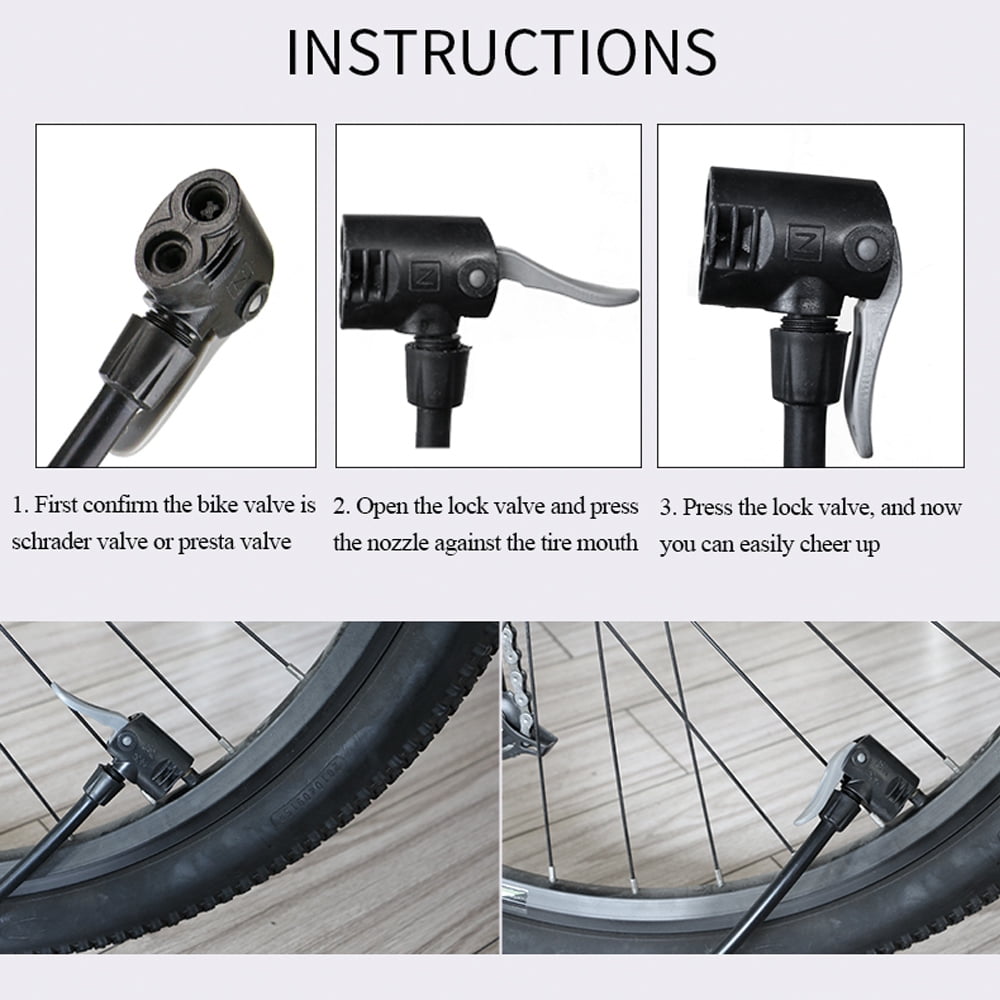 high pressure bike tire pump