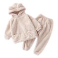 thumbnail image 1 of Children's Flannel Pajamas Children Sleepwear Pyjama Autumn And Winter Bear Home Set, 1 of 4