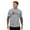 Heather Grey, variant on JOHN Fitted Sleeve T-shirt (Black, XS)