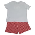 thumbnail image 2 of Pijama Hello Kitty para Dama Set Playera Manga Corta con Short Blanco Talla EG 2 Piezas, 2 of 4