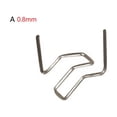 thumbnail image 2 of 100Pcs 0.6/0.8Mm Hot Stapler Staples For Car Bumper Plastic Welder Repair Kit, 2 of 2