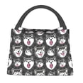 thumbnail image 1 of Disketp HUSKY Face Bolsa Térmica Estampada, Bolsa Térmica Aislante para Almuerzo, Playa y Campamento, 1 of 6