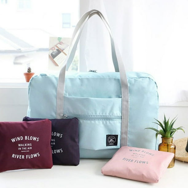 Travel Carry On Duffle Bag Large Foldable Luggage Clothes Storage