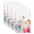 thumbnail image 2 of Summer Tropical Kitchen Towels Set of 4, Watercolor Palm Leaves Butterfly Flower Absorbent Dish Towels for Kitchen, Microfiber Hand Towel, Quick Drying Tea Towel for Cleaning Decorative Dishcloths, 2 of 7