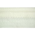 thumbnail image 2 of 65% Poly 35% Cotton Blend Embroidered Eyelet Lace Allover Fabric 40"-41 Ivory, 2 of 2