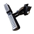 thumbnail image 3 of Quzzie Pedal And Leg Rest 2 Pieces Replacement Gear Accessory Heavy Duty Steel Adjustable Structure Flexible Mounting Supplies Suitable for Rack Frame Adapta Style A, 3 of 8