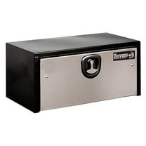 Buyers Products  18 x 18 x 36 in. Black Toolbox with Stainless Steel Door